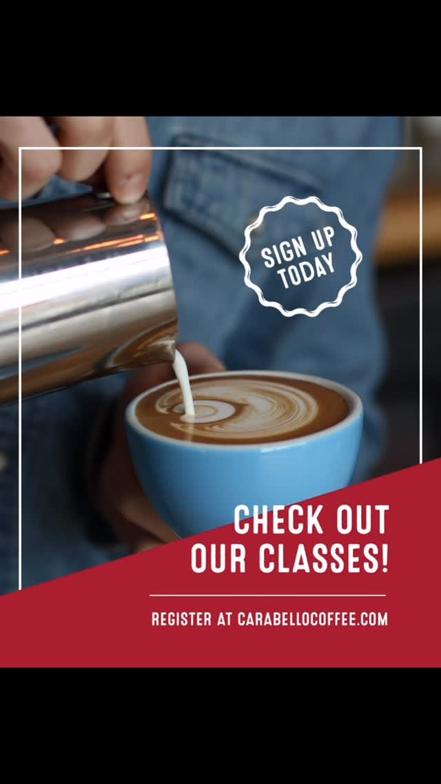Post 7 by Carabello Coffee Company on Instagram (video)