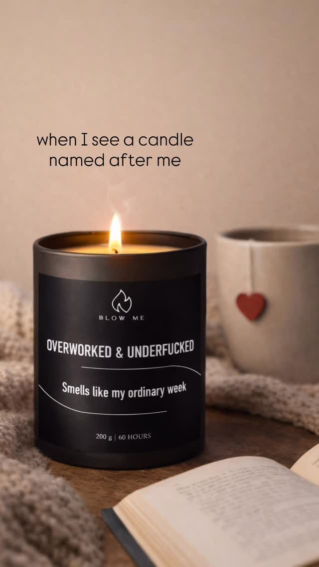 Post 5 by Blow Me Candle on Instagram (video)