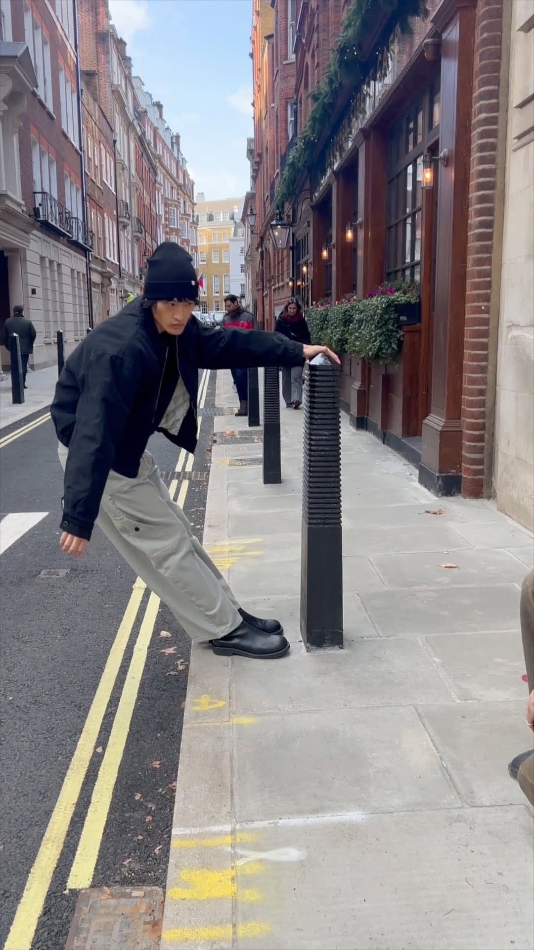 Post 2 by Olive Menswear on Instagram (video)
