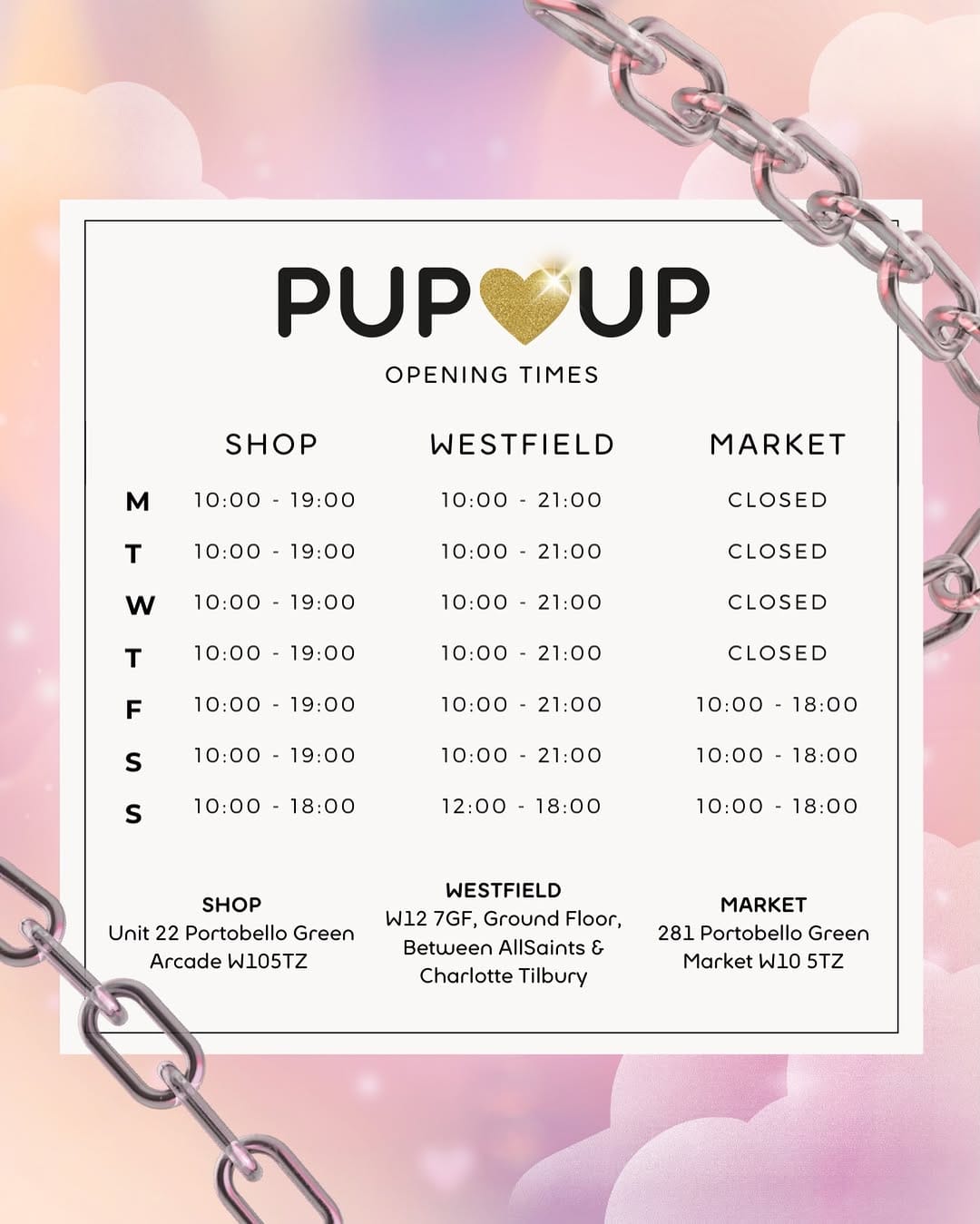 Post 6 by Permanent Jewellery in London on Instagram (image)