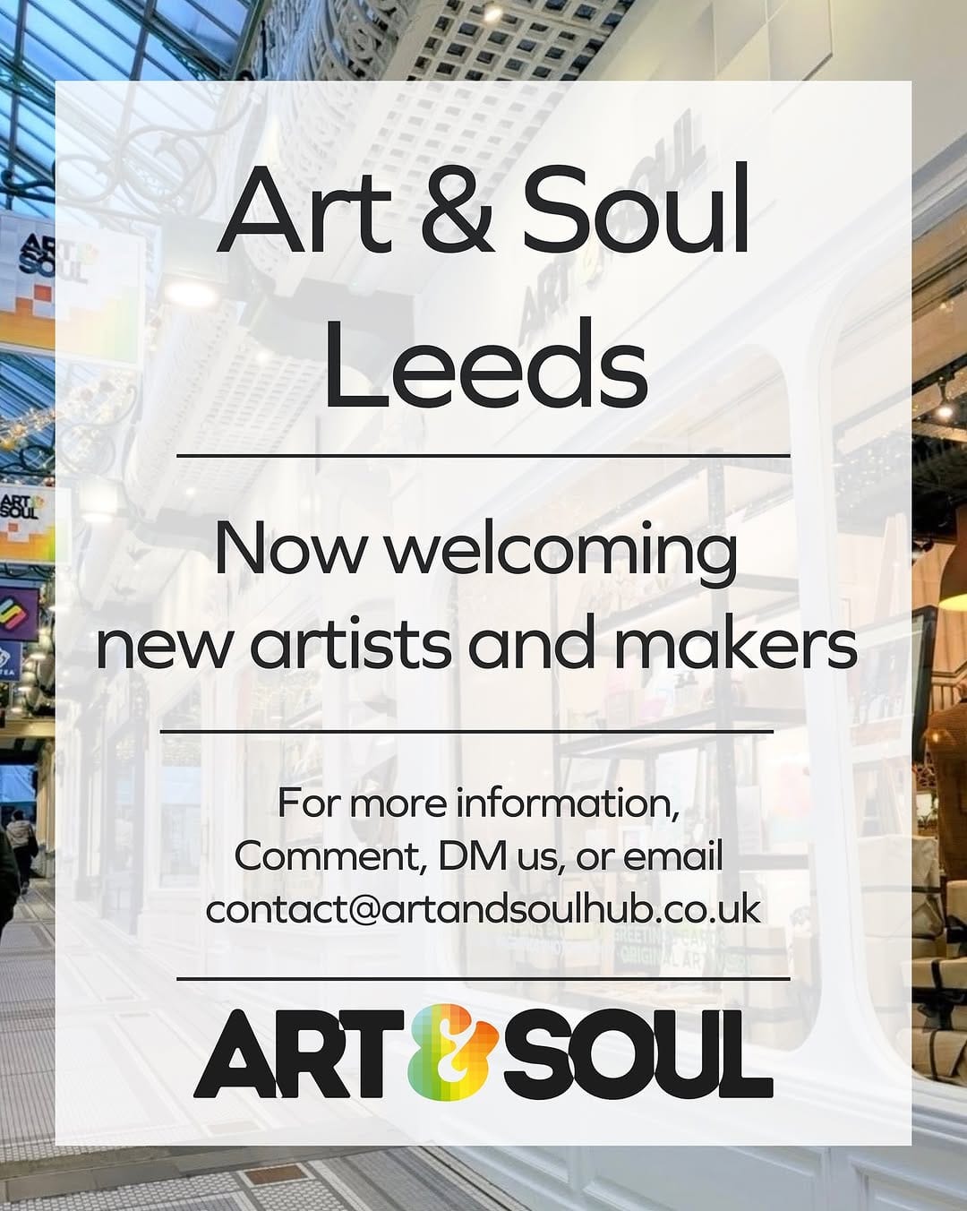 Post 2 by Art & Soul | Handmade Art & Gifts UK on Instagram (image)