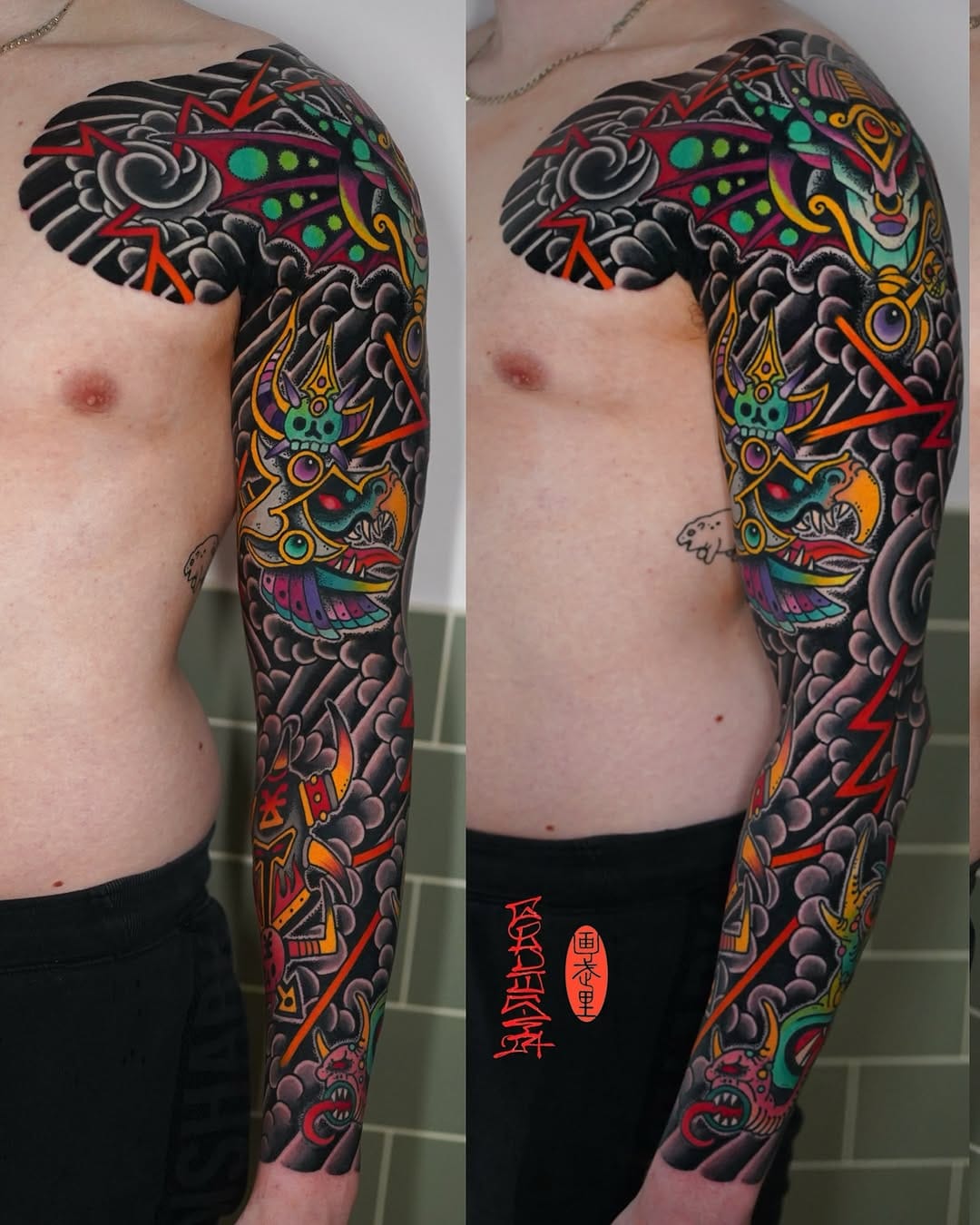 Post 8 by Tattoos and illustrations on Instagram (carousel)