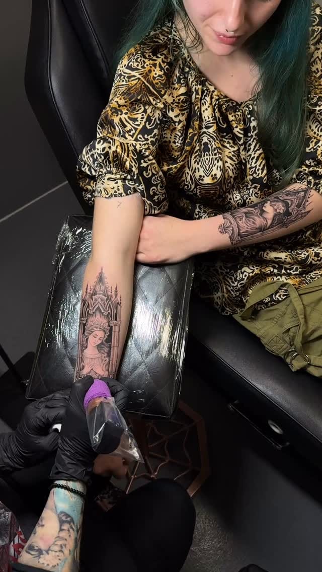 Post 5 by Cherry Pie Tattoo and Piercing on Instagram (video)