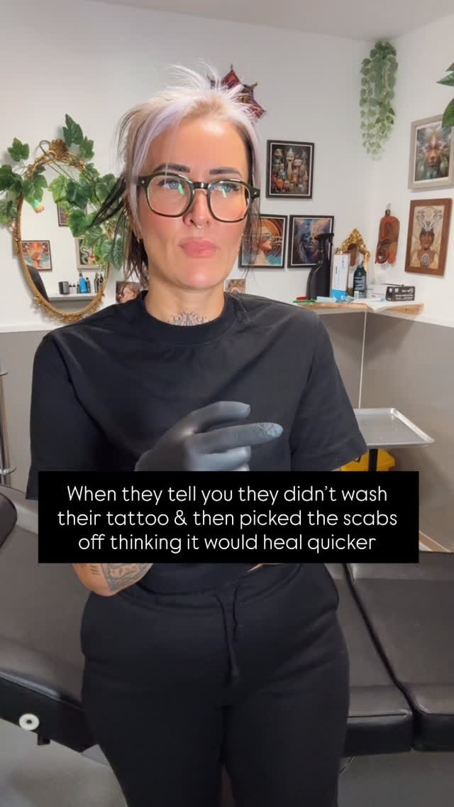 Post 1 by Cherry Pie Tattoo and Piercing on Instagram (video)