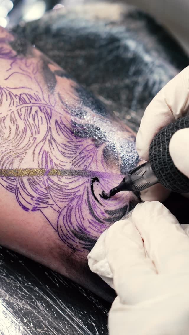 Post 4 by Nicholas Dimpsey - London Tattoo Artist on Instagram (video)