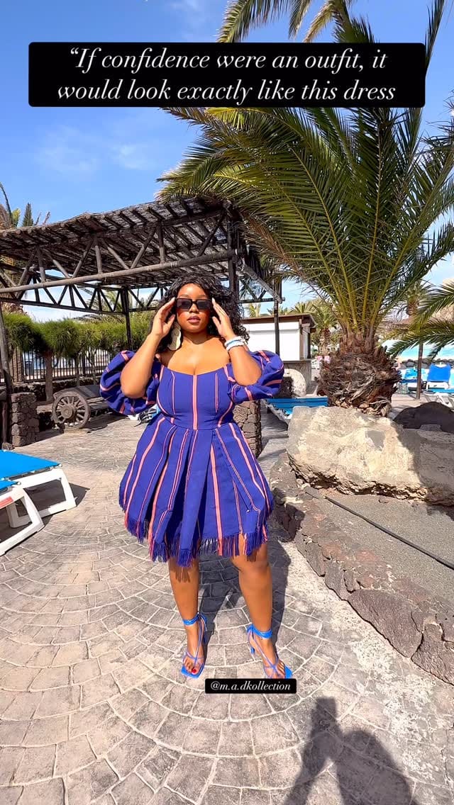 Post 3 by M.A.Dkollection |Manchester Based African Clothing Brand on Instagram (video)