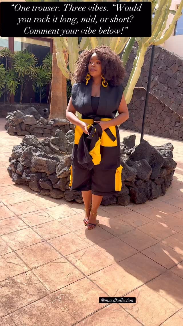 Post 7 by M.A.Dkollection |Manchester Based African Clothing Brand on Instagram (video)