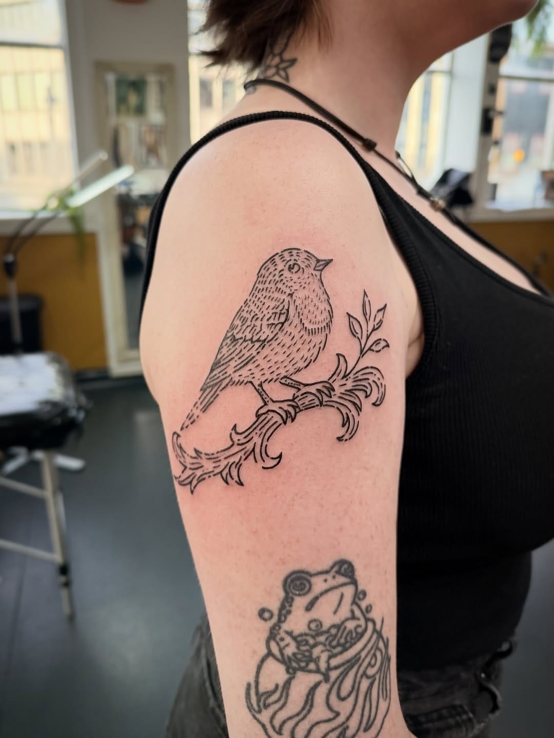 Post 2 by CHRIS HARVEY - Black Work Tattoos Swansea on Instagram (carousel)
