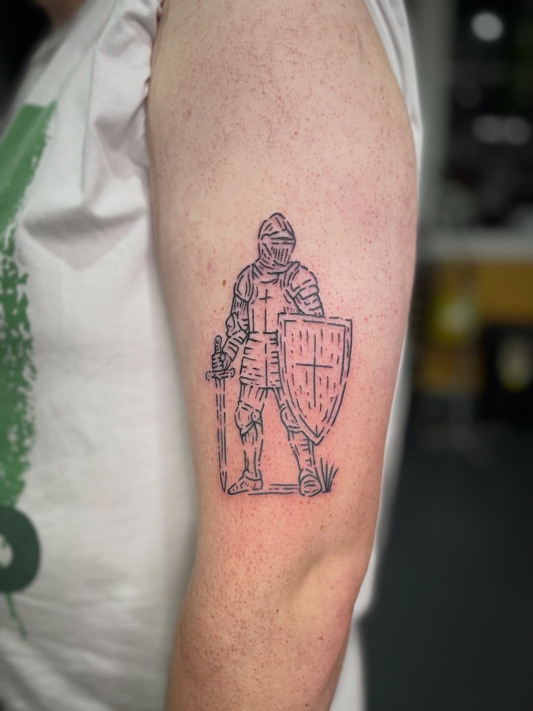 Post 4 by CHRIS HARVEY - Black Work Tattoos Swansea on Instagram (image)