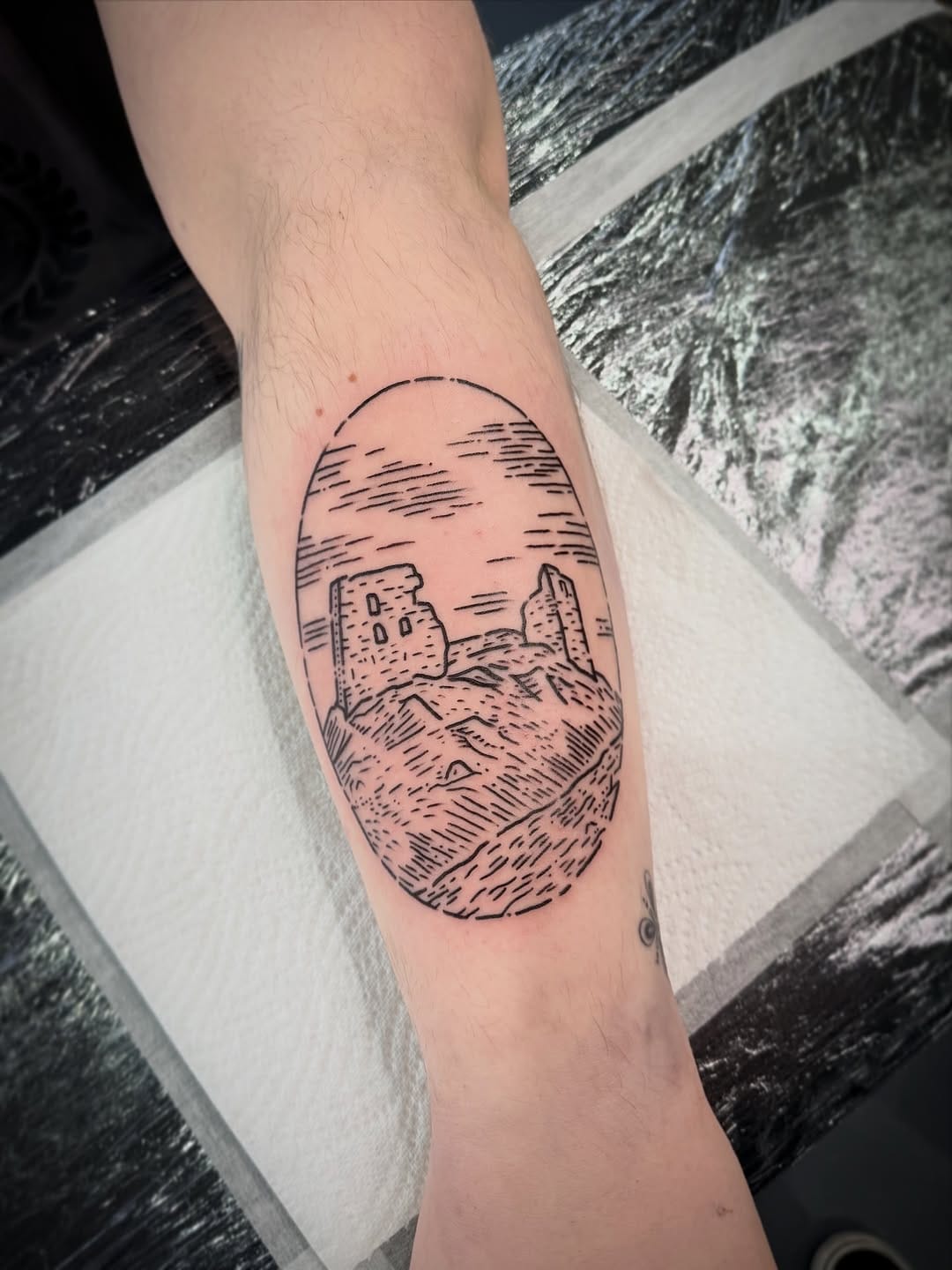 Post 5 by CHRIS HARVEY - Black Work Tattoos Swansea on Instagram (image)
