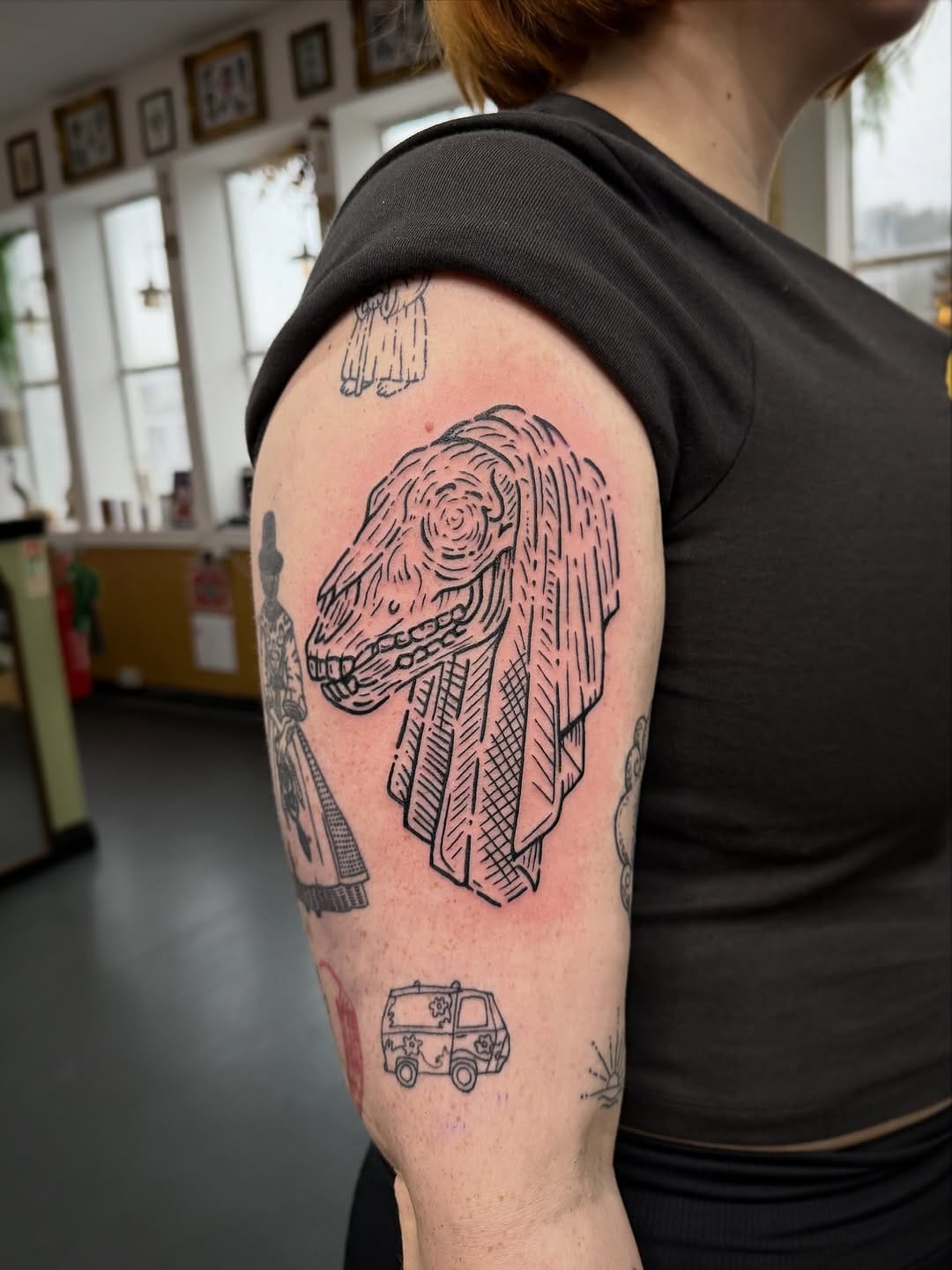 Post 7 by CHRIS HARVEY - Black Work Tattoos Swansea on Instagram (image)