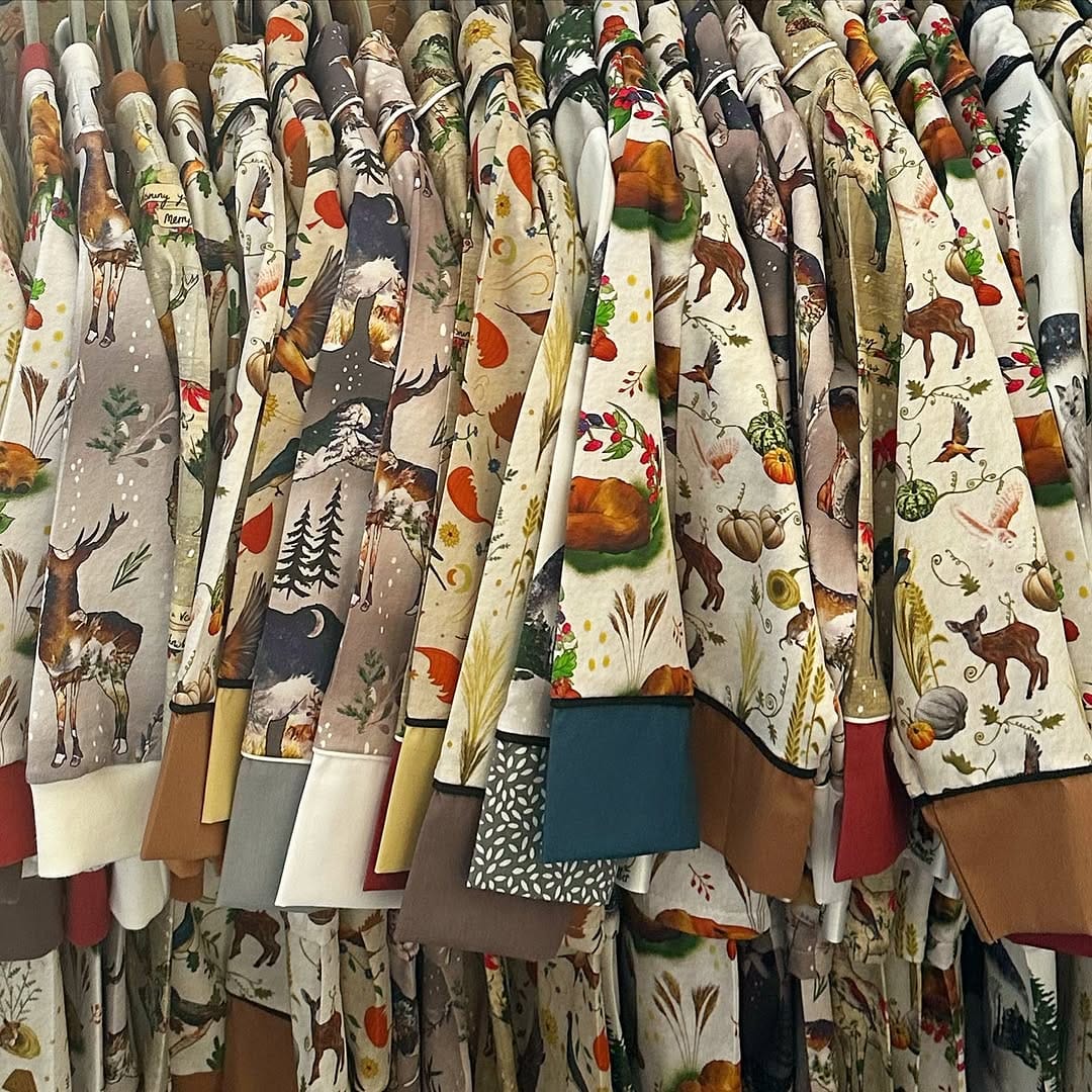 Post 1 by Wild Slumber - Organic luxury pyjamas on Instagram (image)