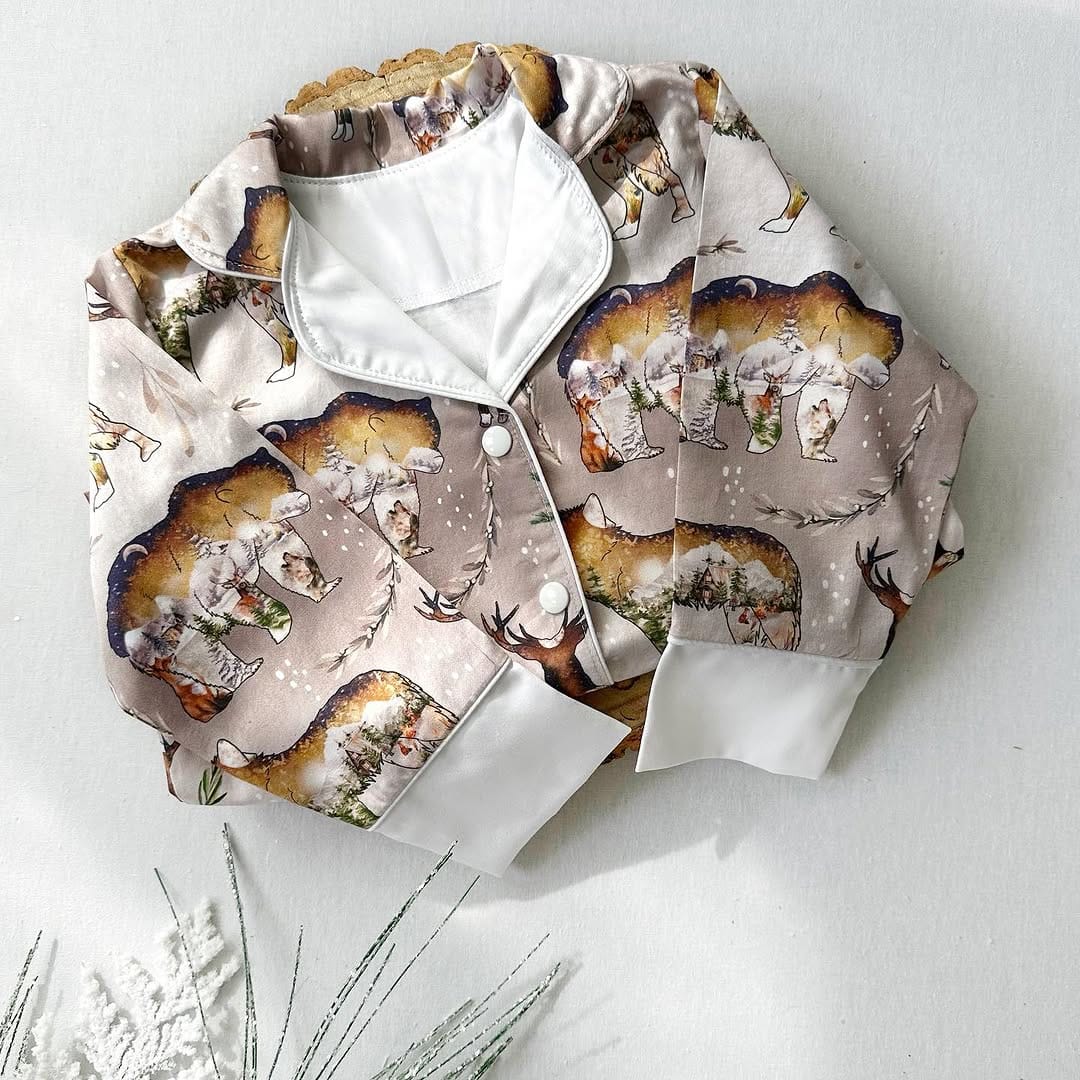 Post 4 by Wild Slumber - Organic luxury pyjamas on Instagram (image)
