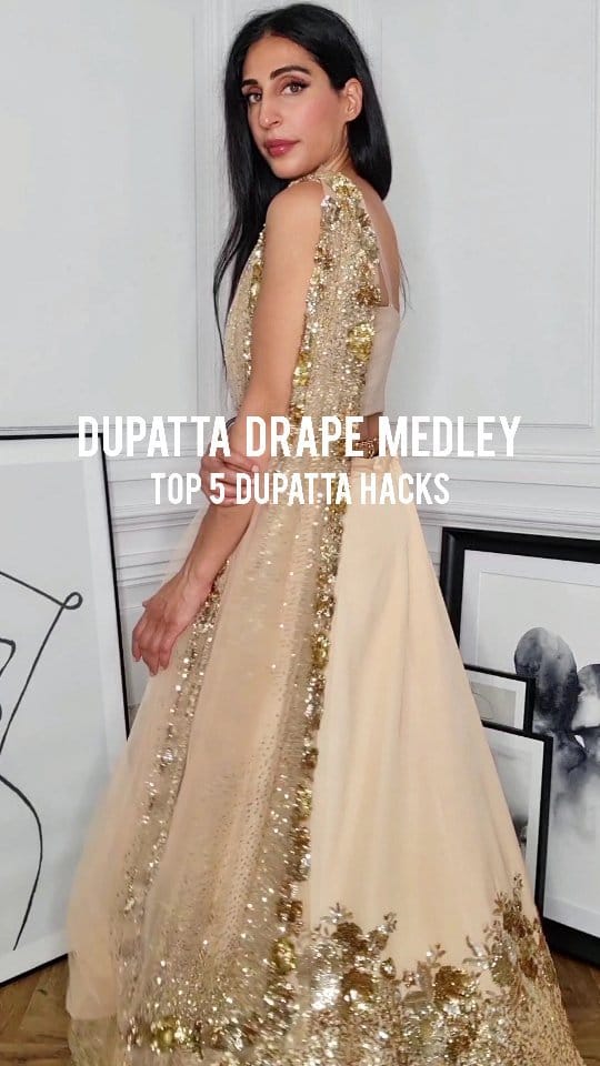 Post 8 by My Trousseau | Bespoke Indo-western Bridal Wear on Instagram (video)