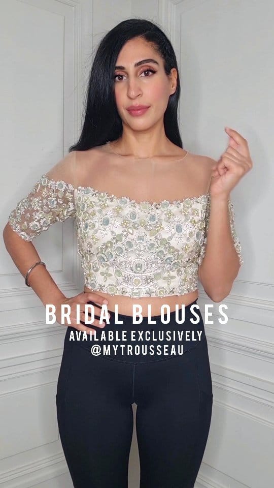 Post 9 by My Trousseau | Bespoke Indo-western Bridal Wear on Instagram (video)
