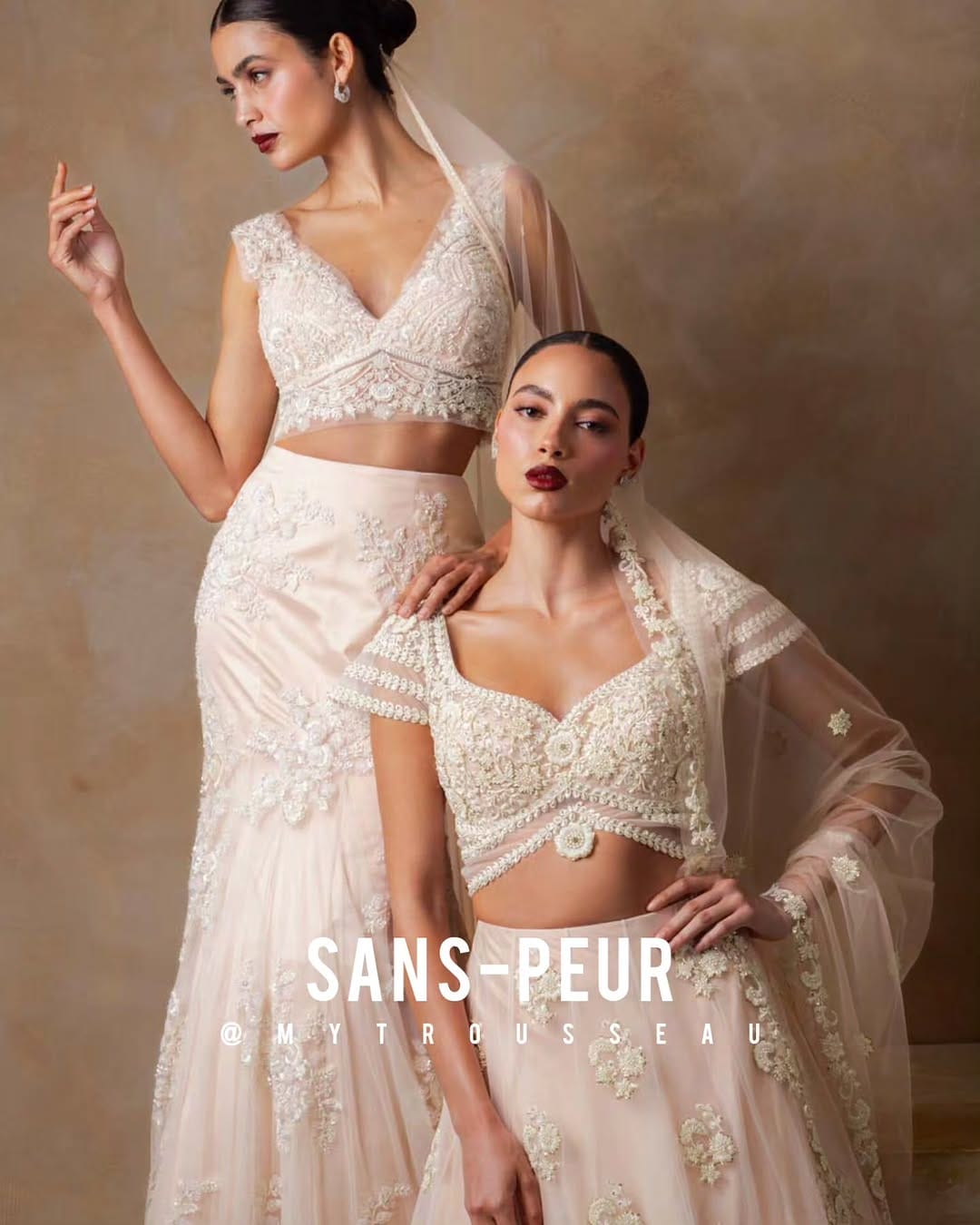Post 5 by My Trousseau | Bespoke Indo-western Bridal Wear on Instagram (carousel)