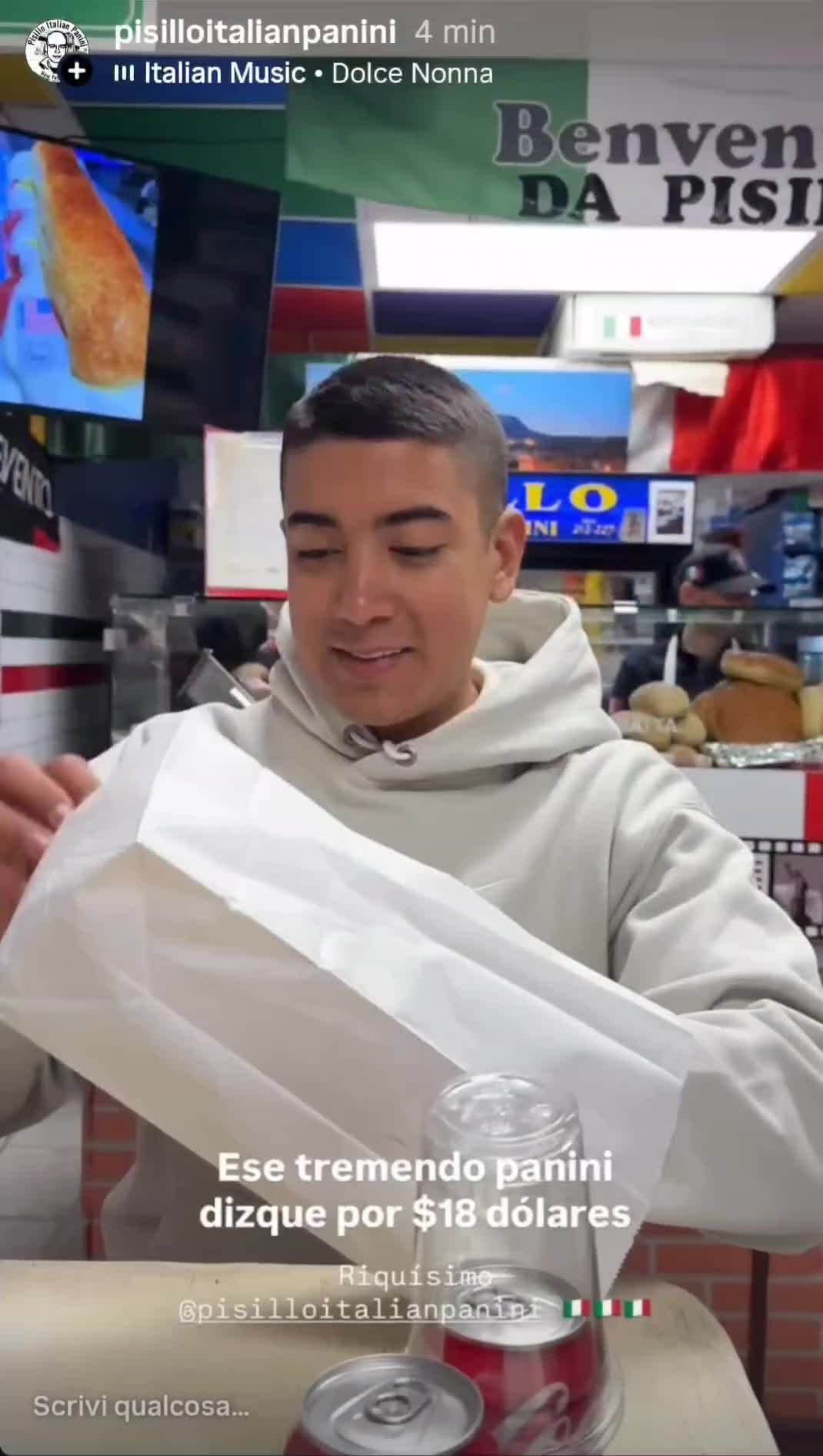 Post 1 by Pisillo Italian Panini 🇮🇹❤🇺🇸 on Instagram (video)