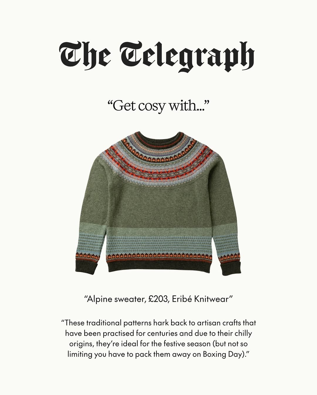 Post 10 by Eribé Knitwear on Instagram (carousel)