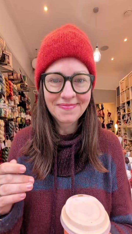Post 7 by Knit With Me on Instagram (video)