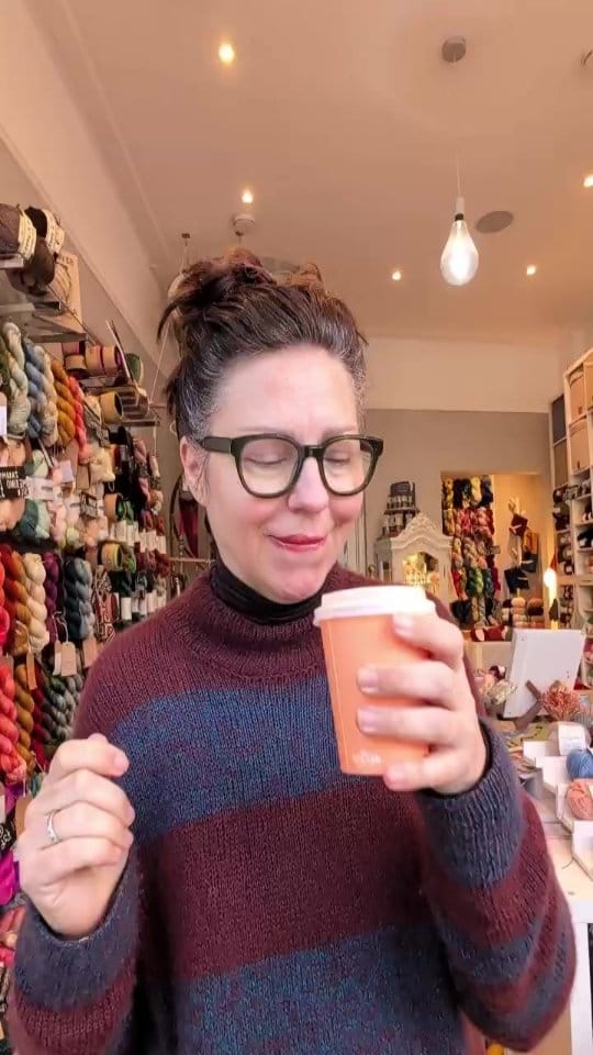 Post 9 by Knit With Me on Instagram (video)