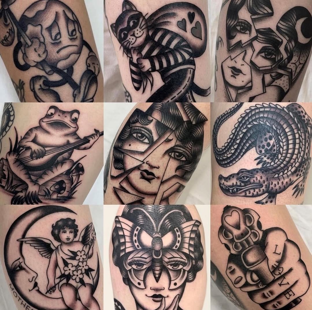 Post 1 by Purple Rose Tattoo on Instagram (carousel)