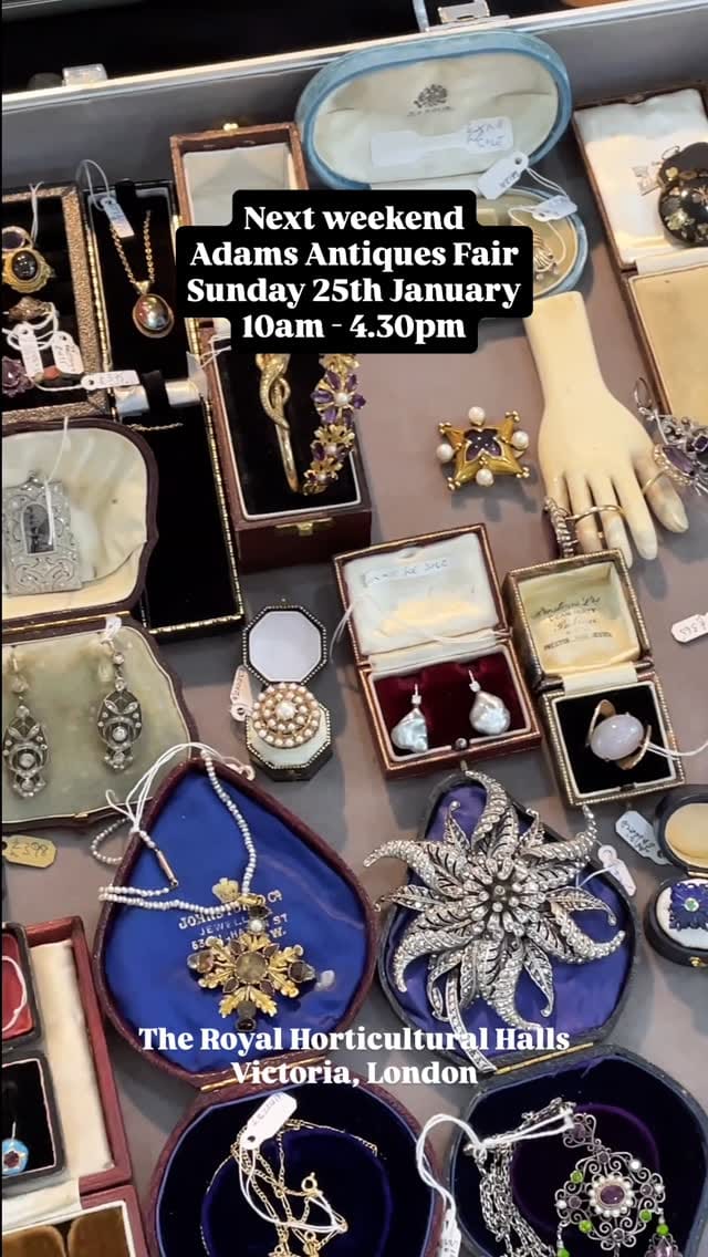 Post 1 by Adams Antiques Fairs on Instagram (video)
