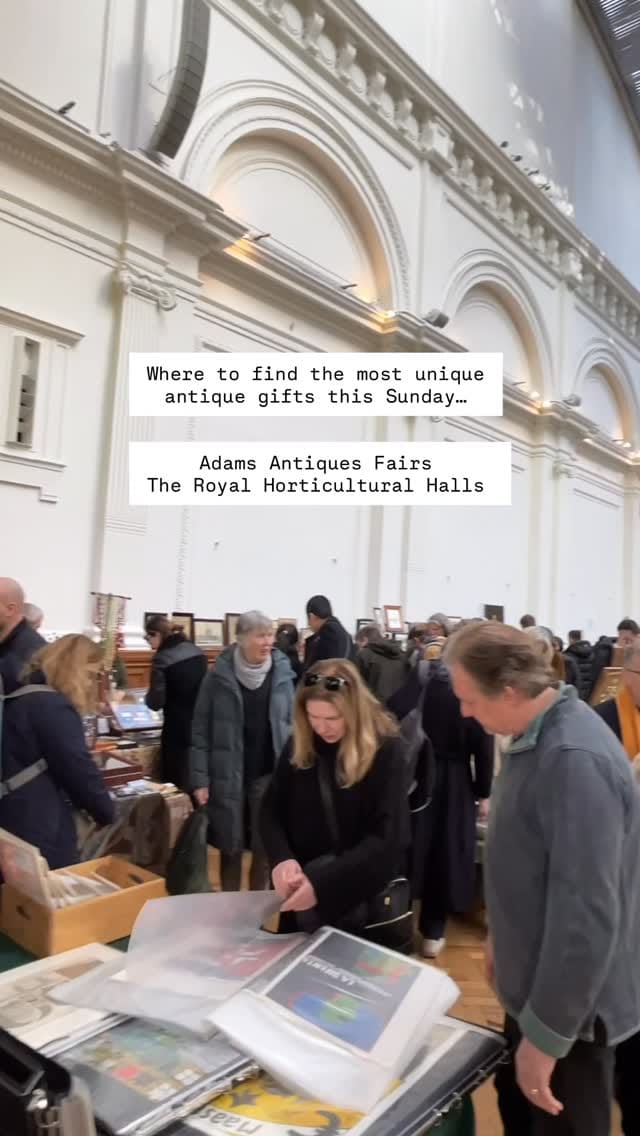 Post 8 by Adams Antiques Fairs on Instagram (video)