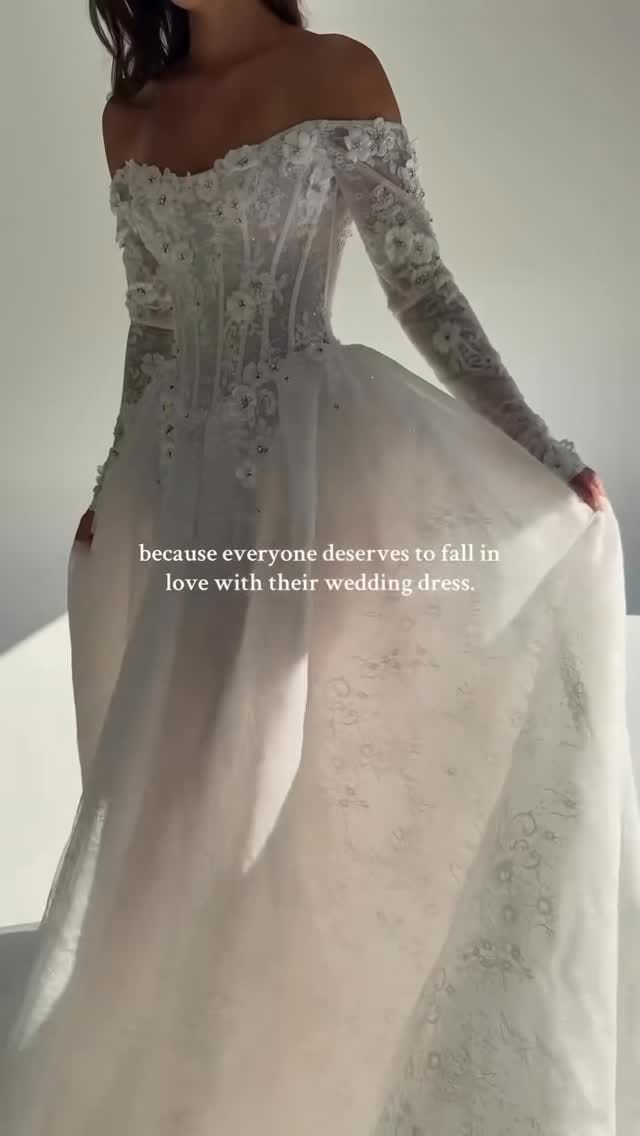 Post 3 by Hummingbird Bridal Studio on Instagram (video)