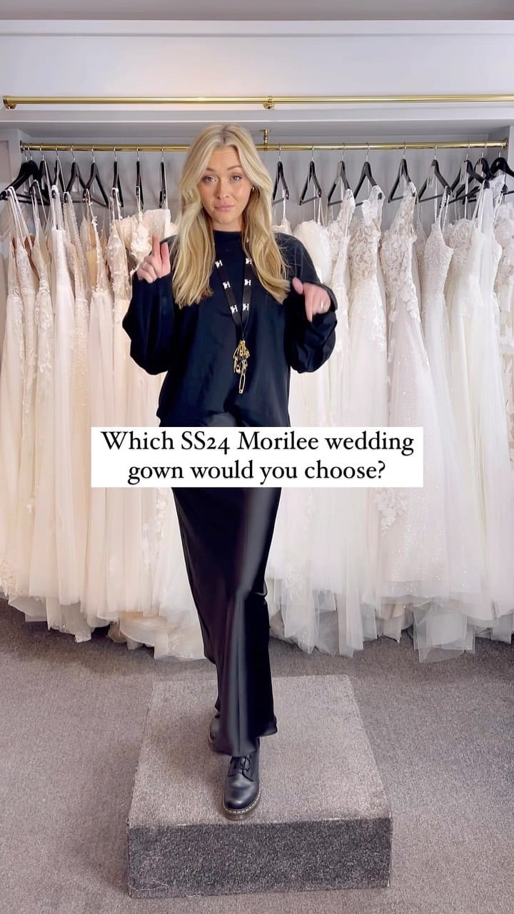 Post 8 by Hummingbird Bridal Studio on Instagram (video)