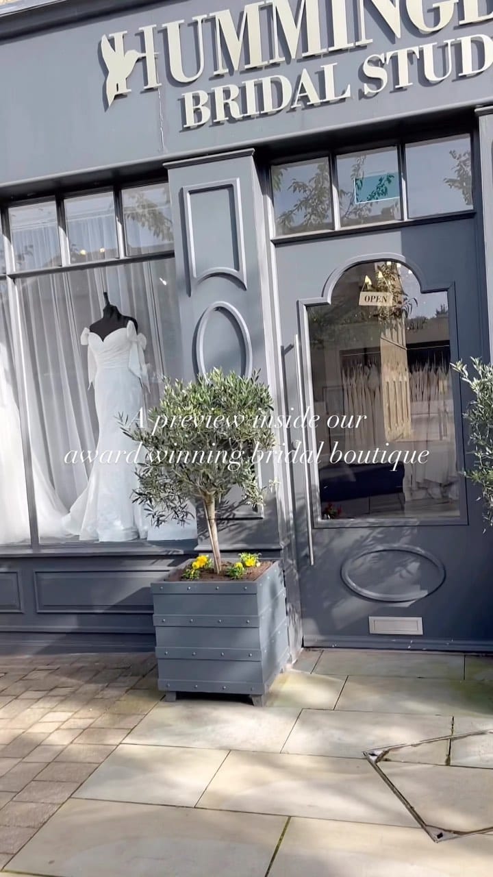 Post 10 by Hummingbird Bridal Studio on Instagram (video)