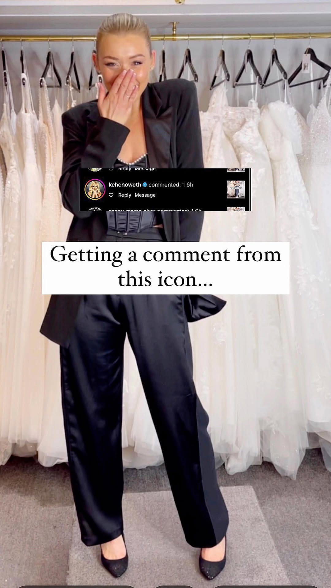 Post 9 by Hummingbird Bridal Studio on Instagram (video)