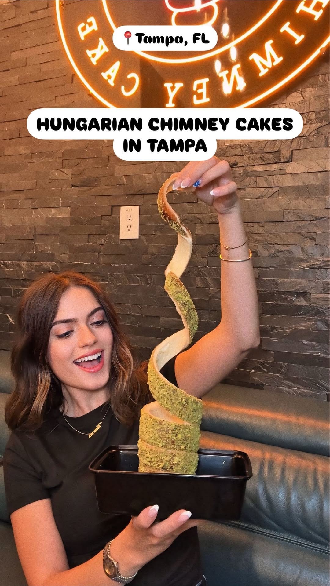 Post 9 by Twisted Rolls Chimney Cake on Instagram (video)