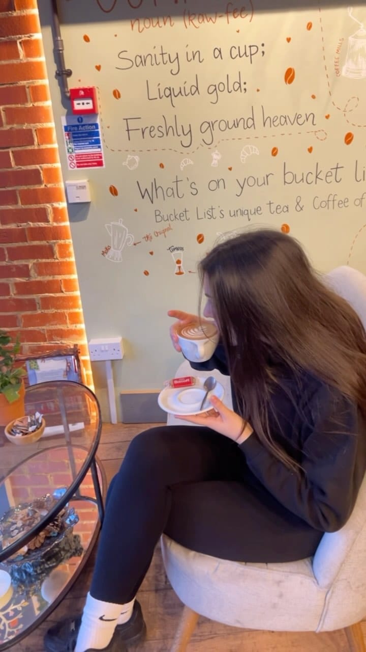 Post 7 by Bucket List | Tea Coffee & Cake house on Instagram (video)