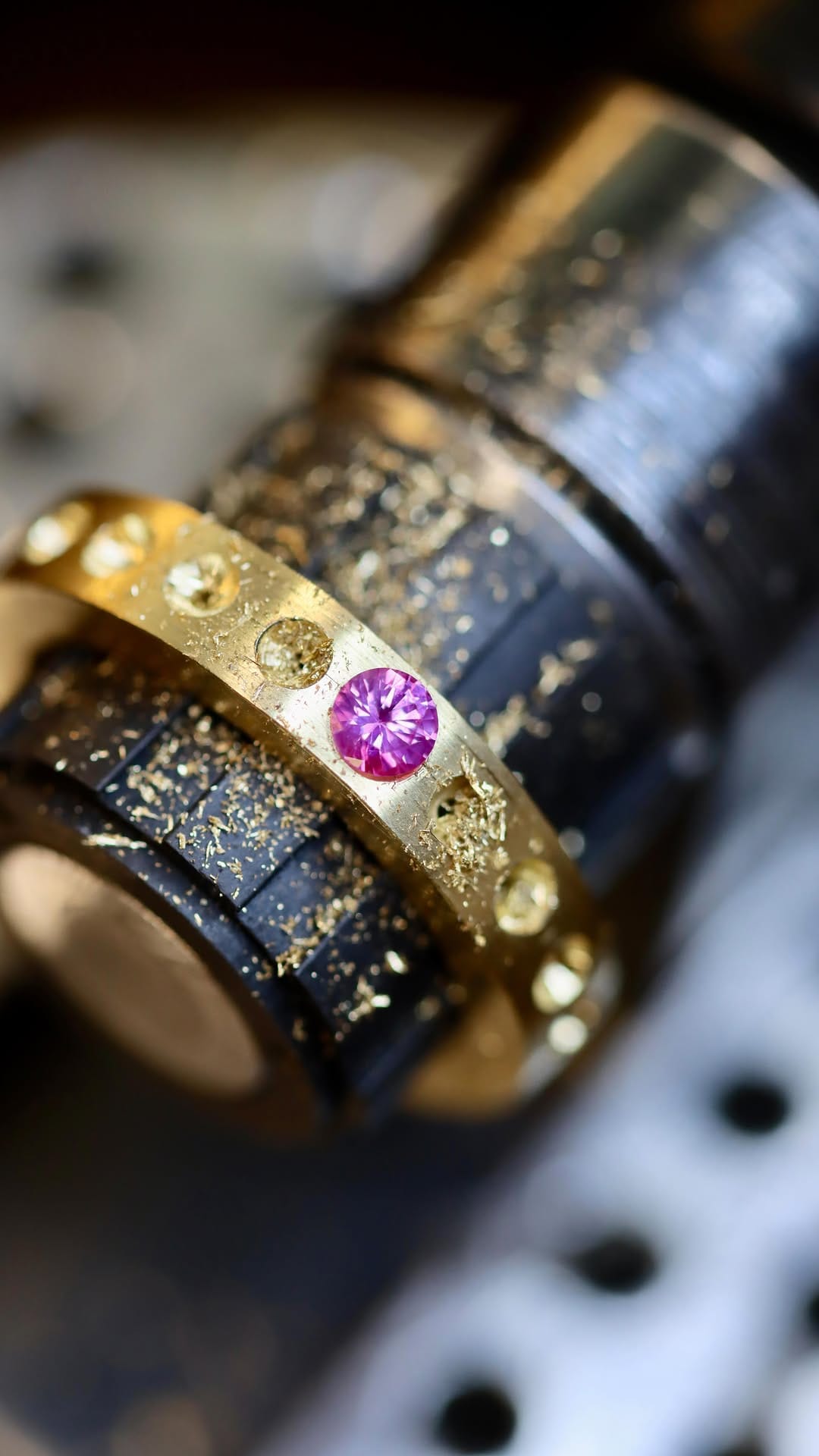 Post 8 by Diamond Jewellery Making by Phillip Jennings on Instagram (video)