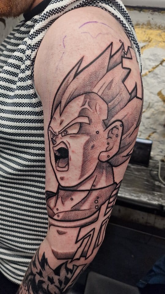 Post 9 by Anime and Gamer tattoos on Instagram (video)