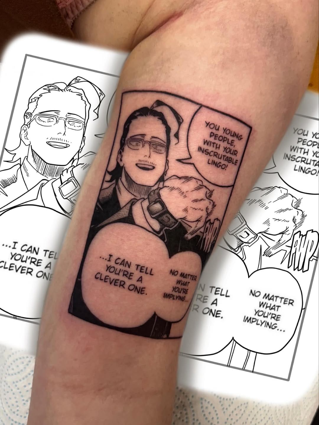 Post 4 by Anime and Gamer tattoos on Instagram (image)