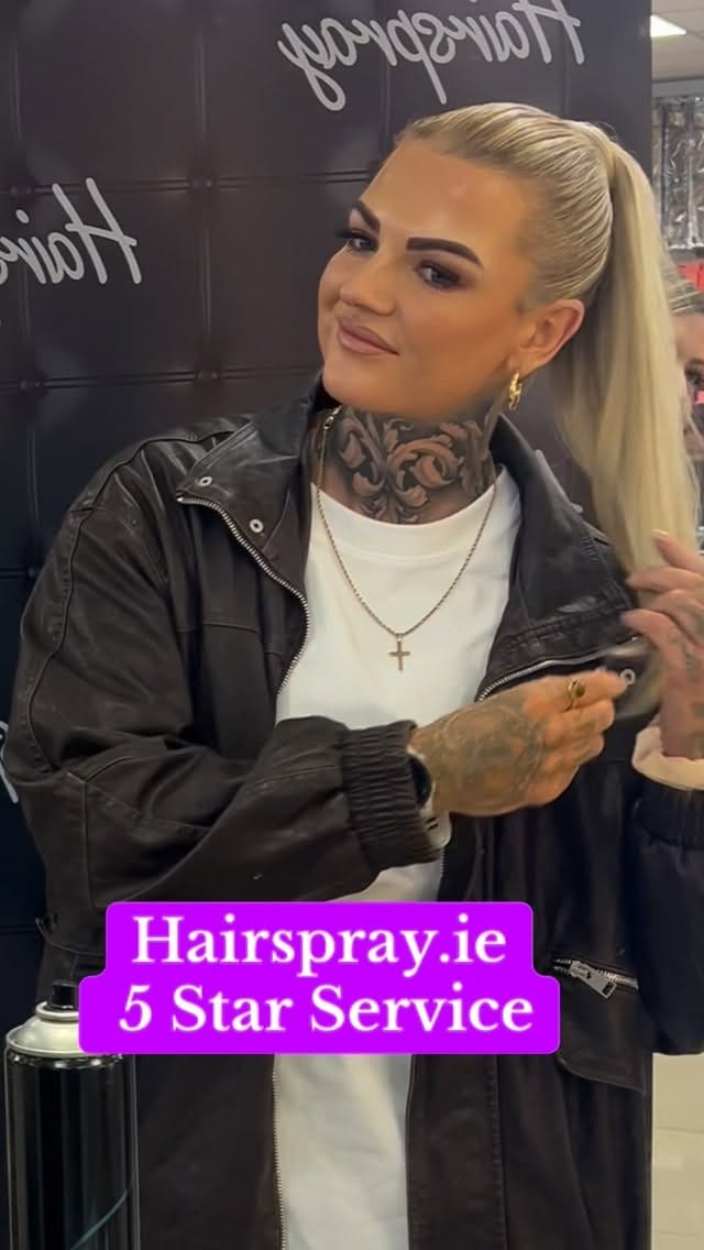 Post 6 by Hairspray Ireland on Instagram (video)