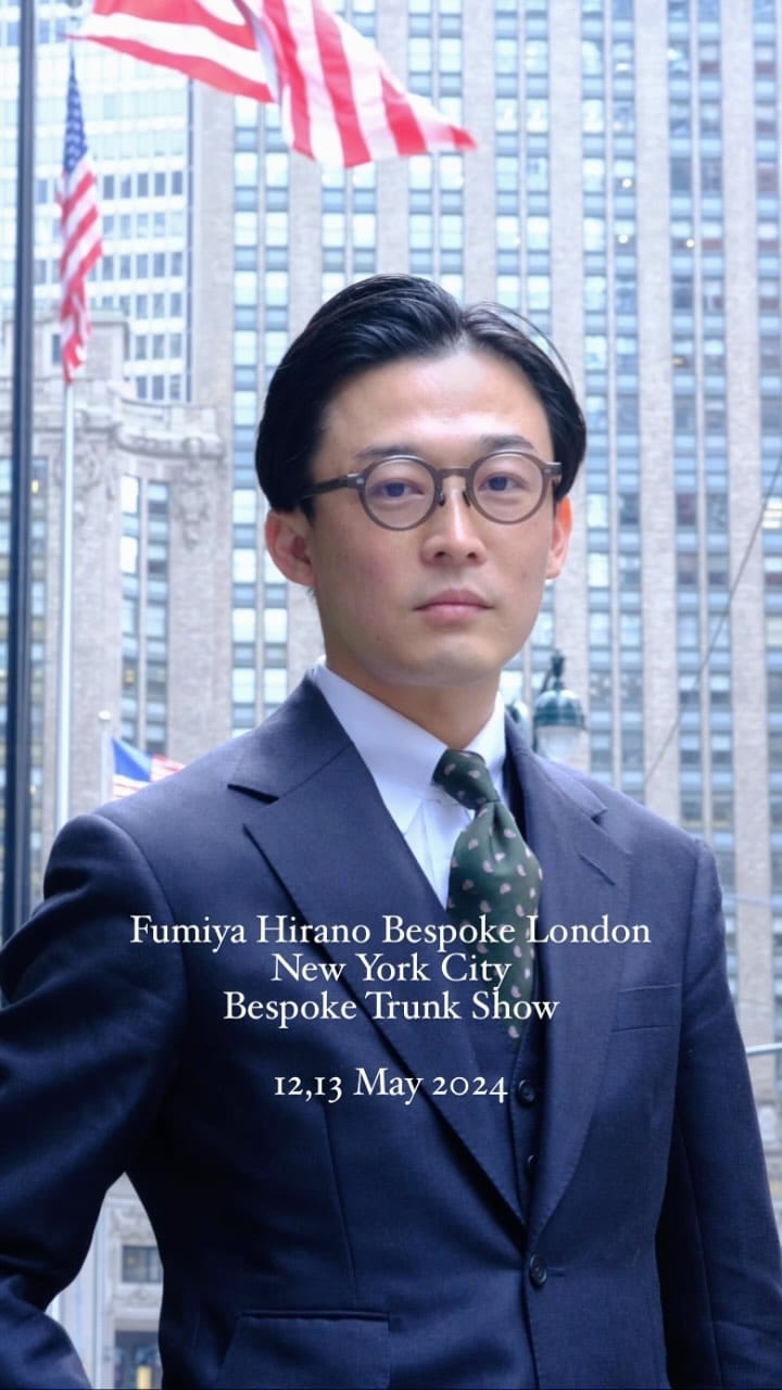 Post 8 by Fumiya Hirano Bespoke on Instagram (video)