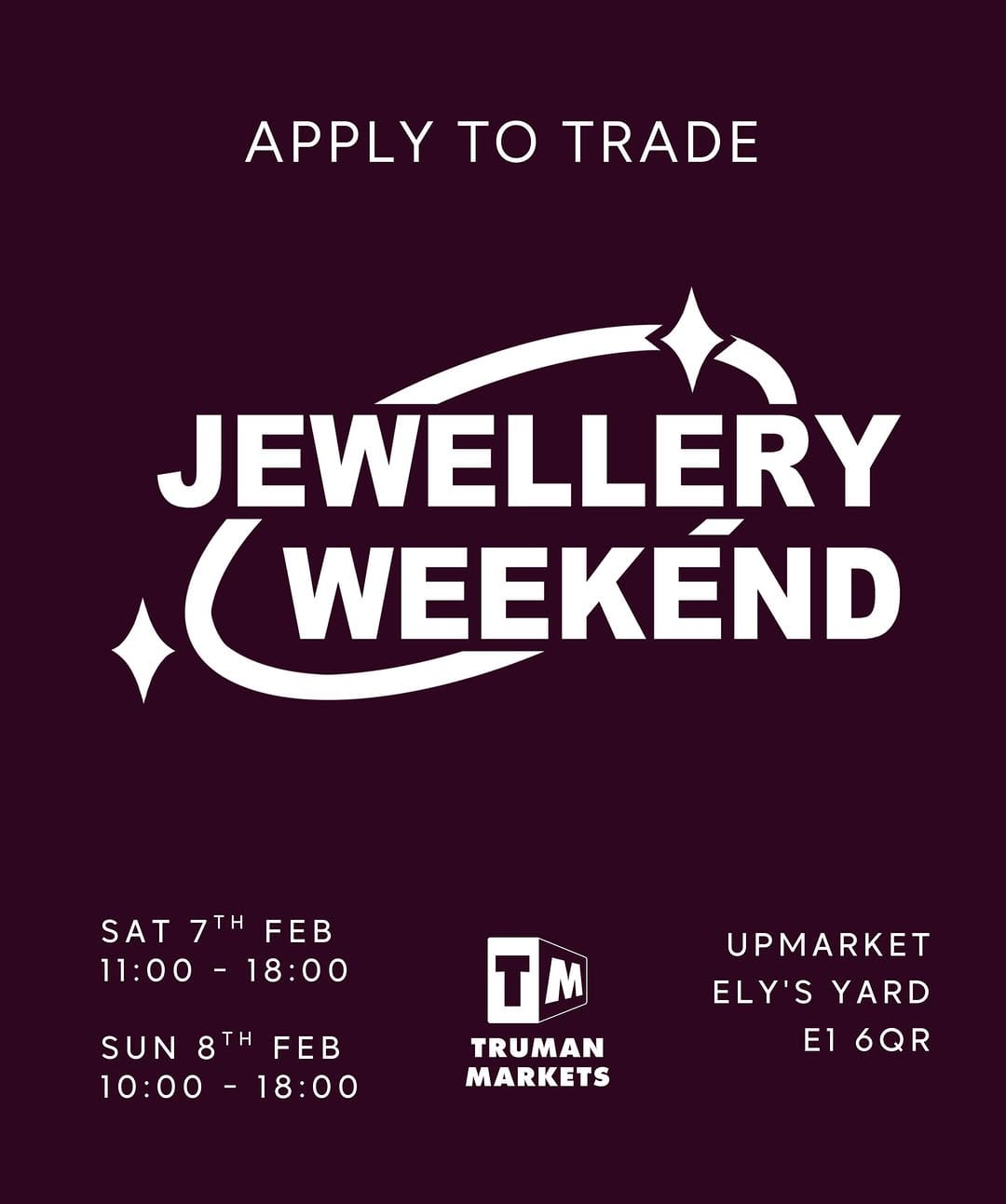 Post 6 by Brick Lane Truman Markets on Instagram (image)