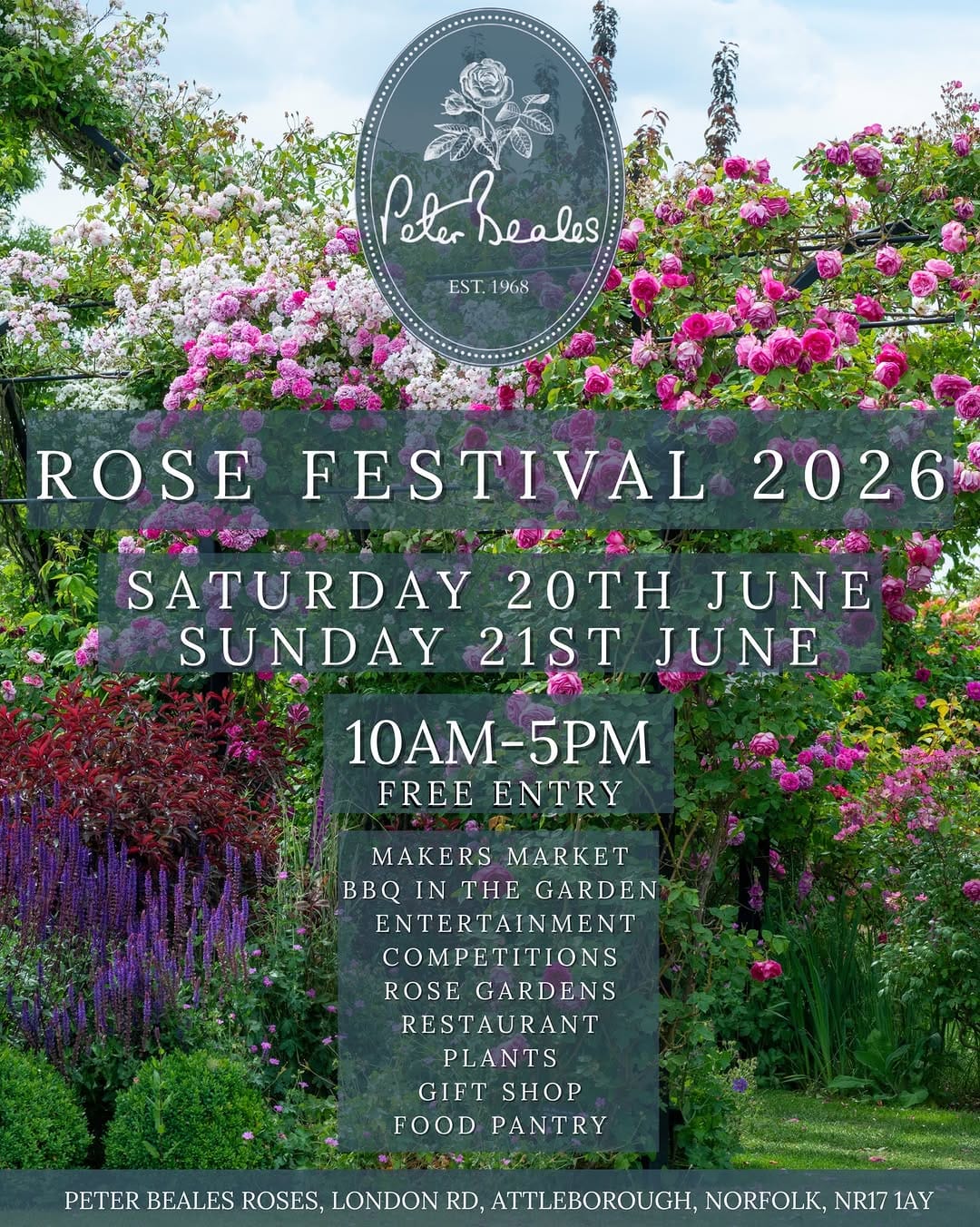 Post 9 by Peter Beales Roses on Instagram (image)