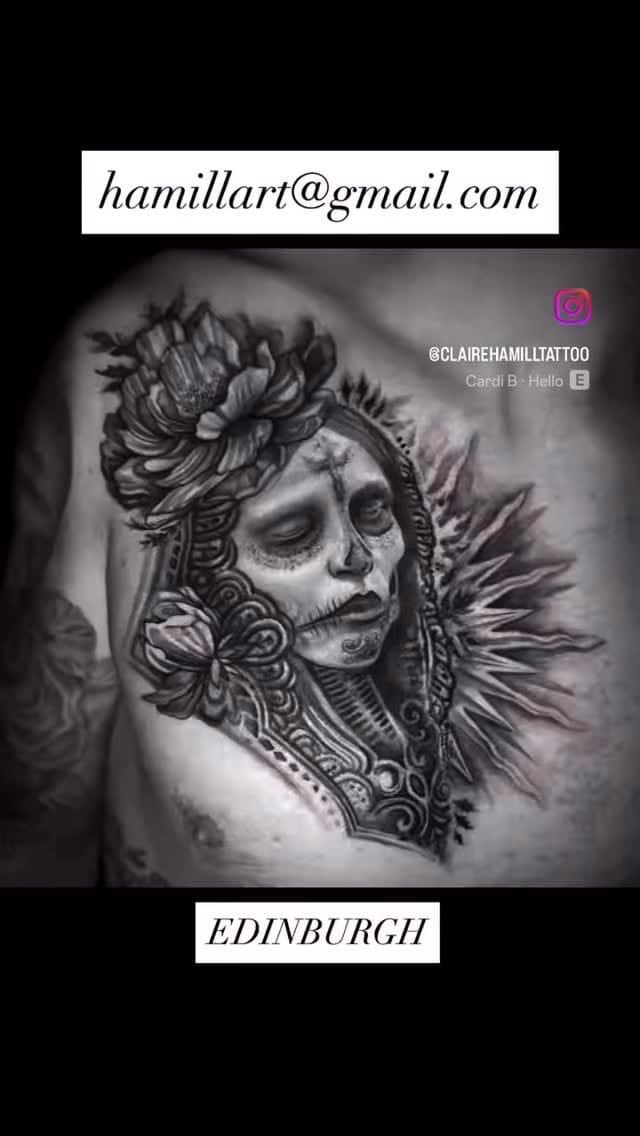Post 8 by Claire Hamill Tattoo Artist on Instagram (video)