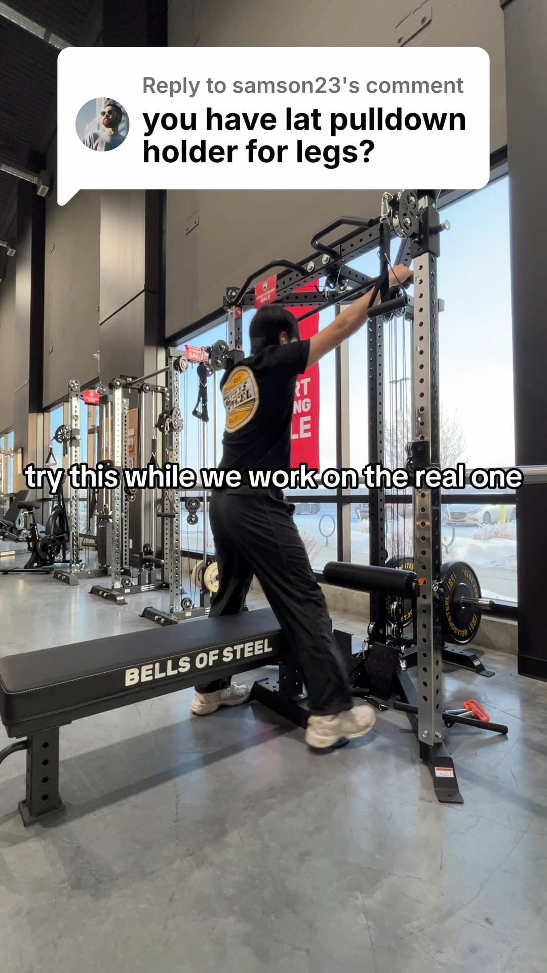 Post 7 by Bells of Steel on Instagram (video)