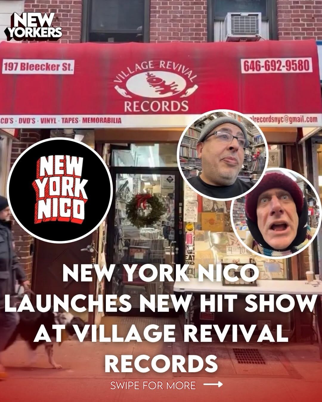 Post 3 by Village Revival Records on Instagram (carousel)