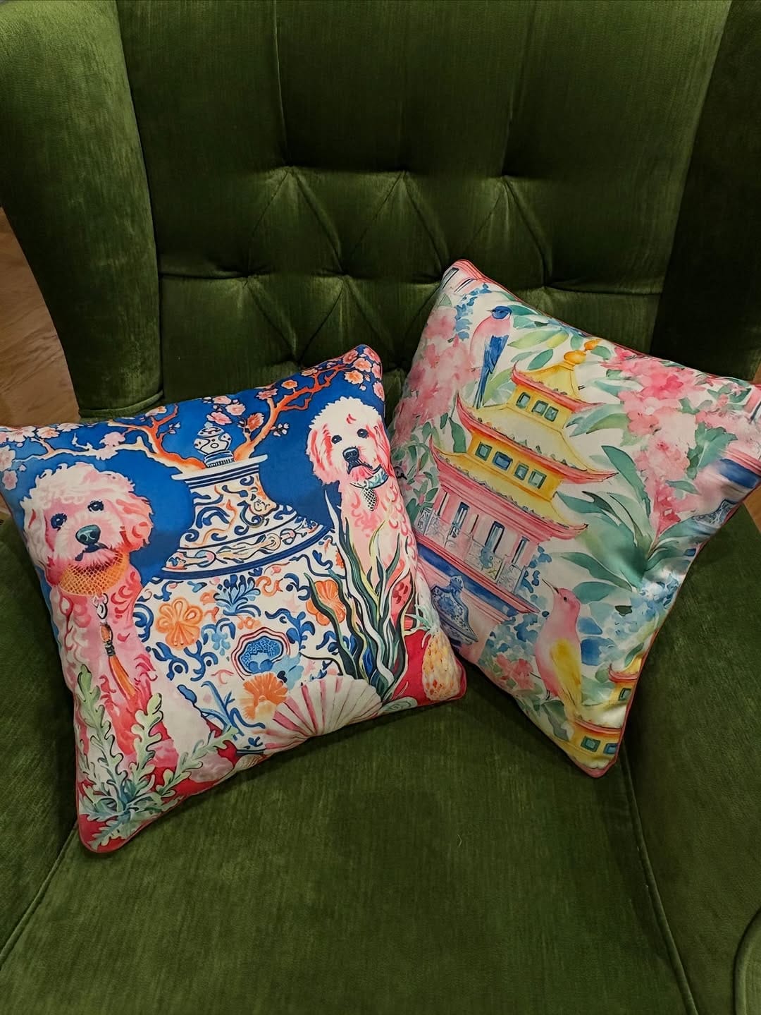 Post 1 by Cushion Designer سمانه on Instagram (image)