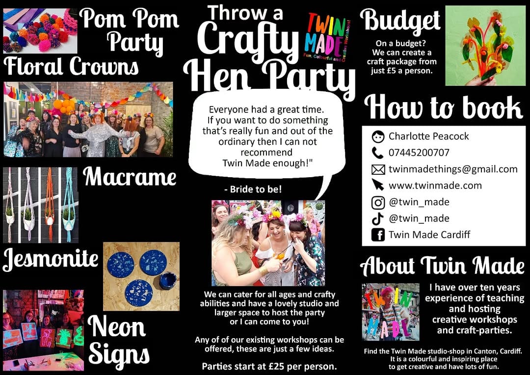 Post 7 by Fun, Colourful and Creative Workshops on Instagram (image)