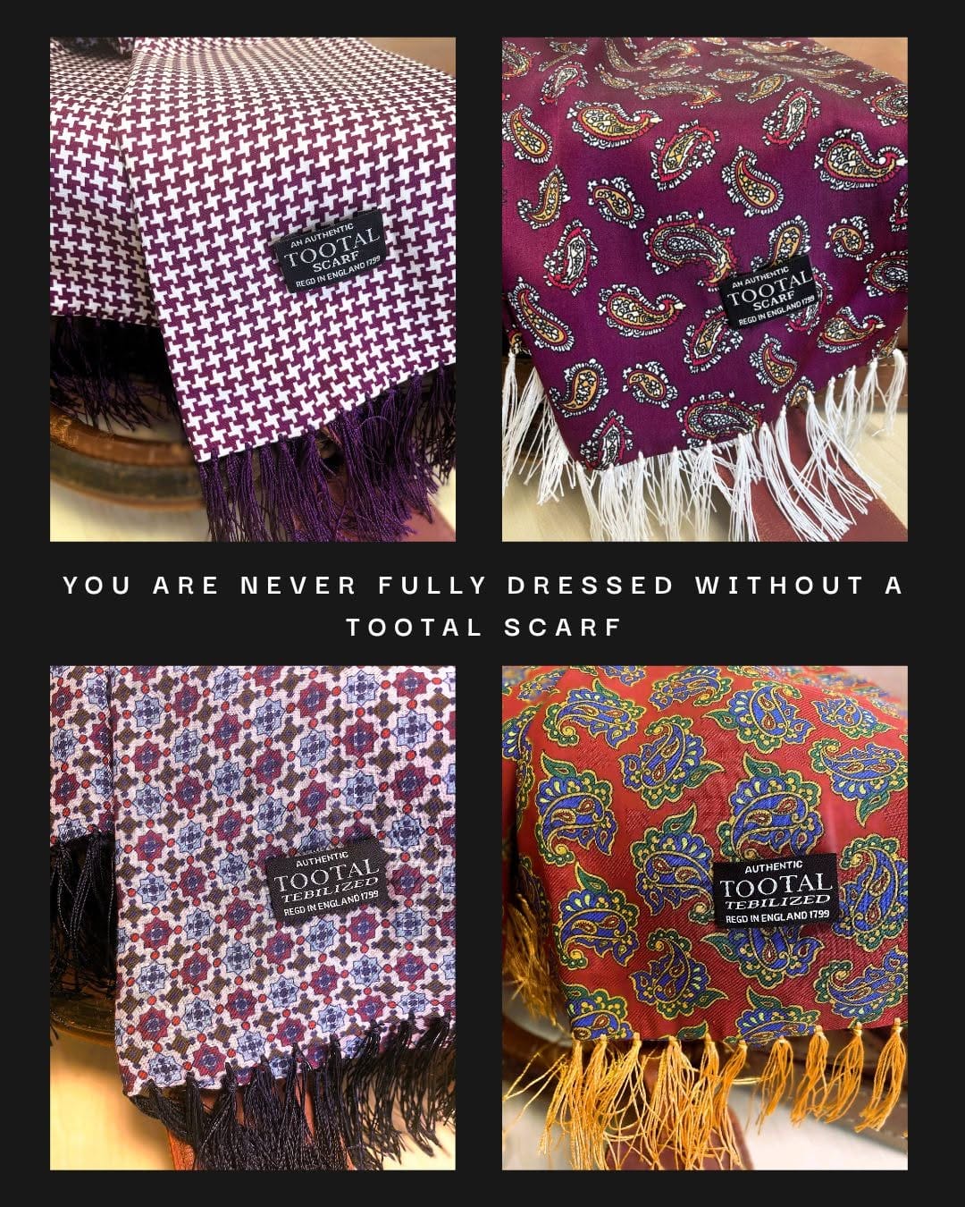 Post 4 by Tootal Scarves on Instagram (image)