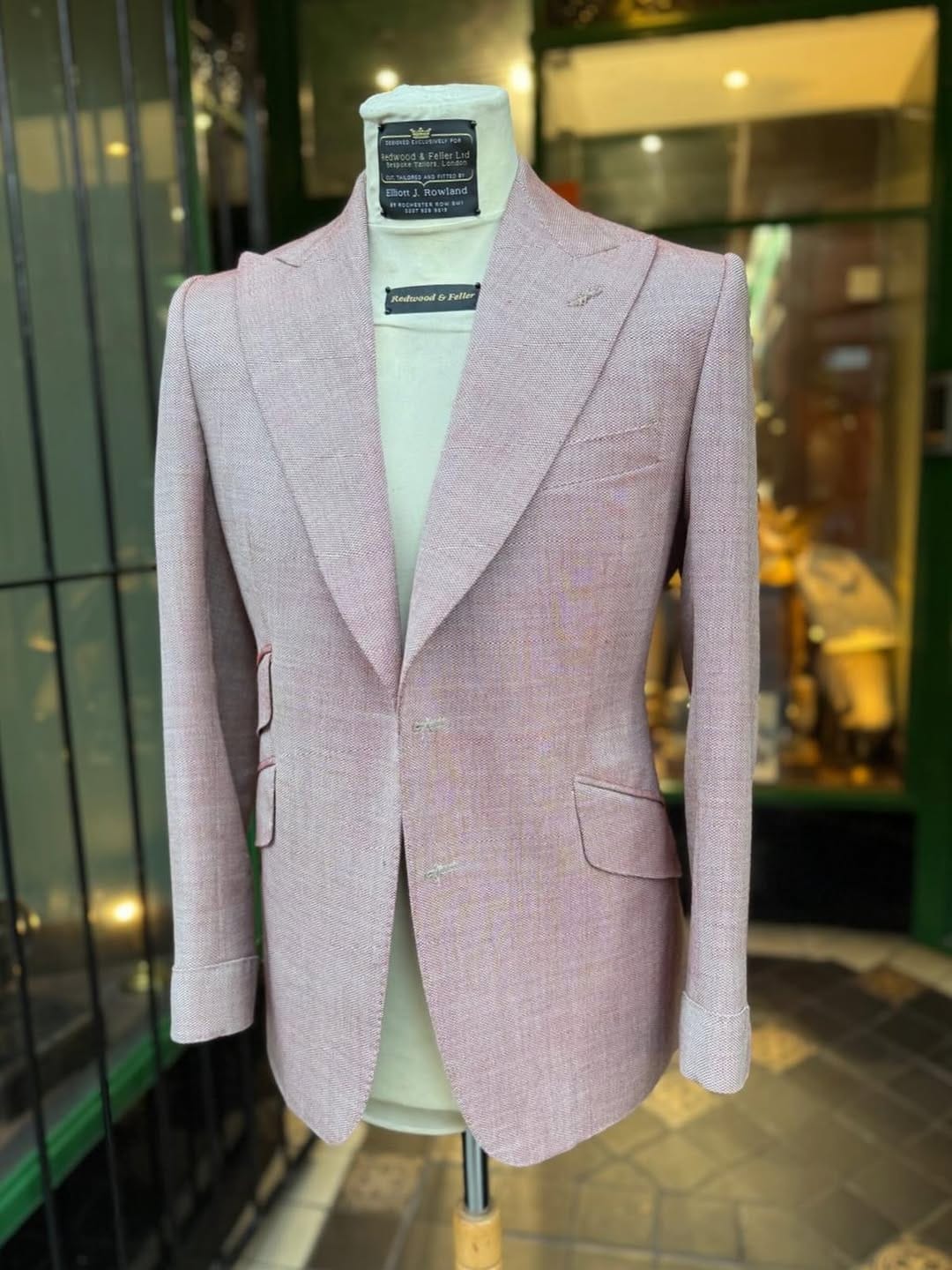 Post 4 by Redwood & Feller Bespoke Tailors on Instagram (carousel)