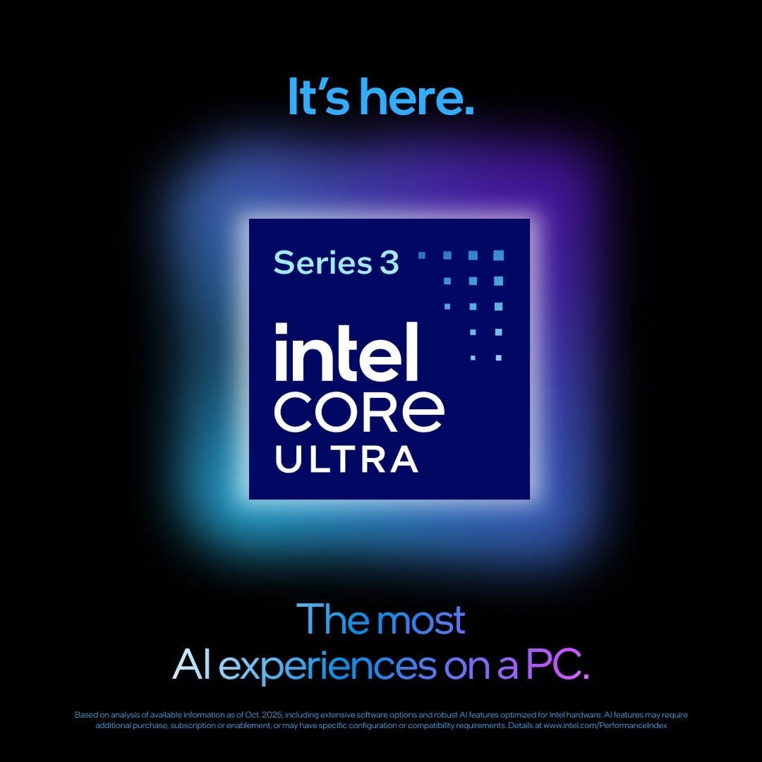 Post 3 by Intel UK on Instagram (image)