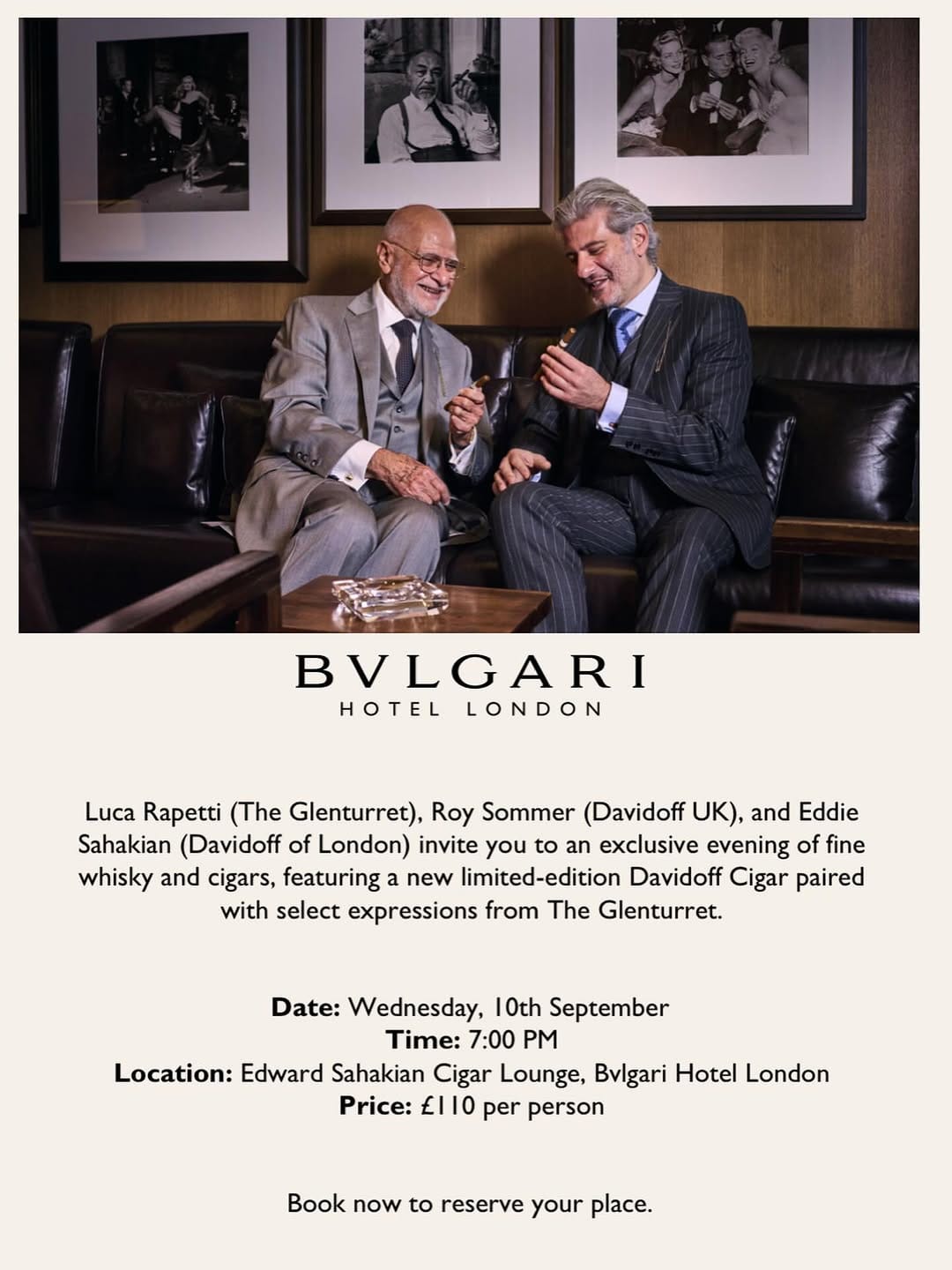 Post 5 by Davidoff London on Instagram (image)