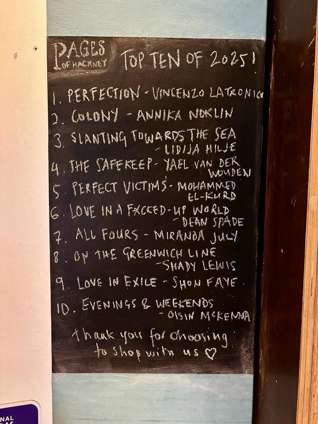 Post 6 by Pages of Hackney on Instagram (image)